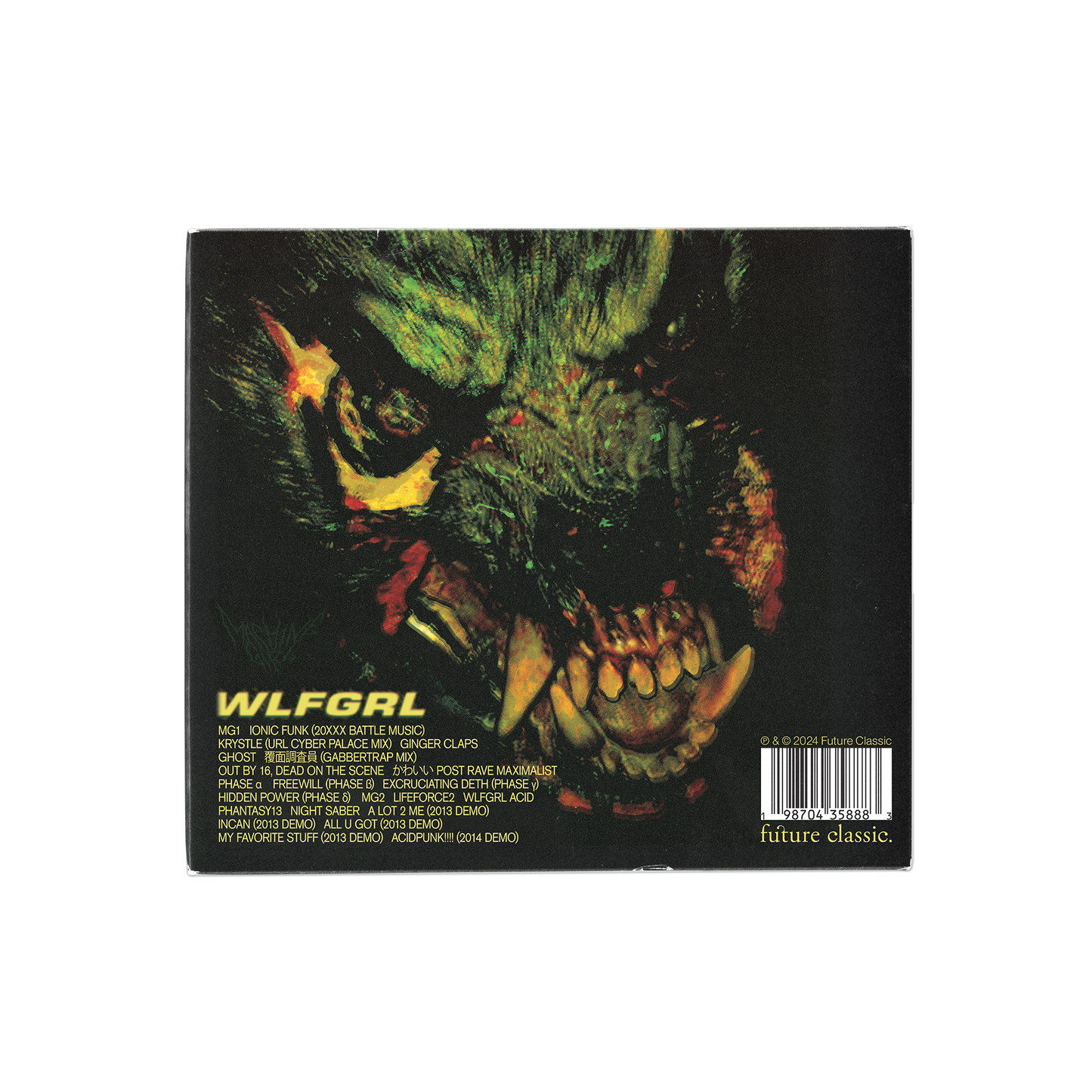 WLFGRL 10+ YEAR ANNIVERSARY EDITION CD UK