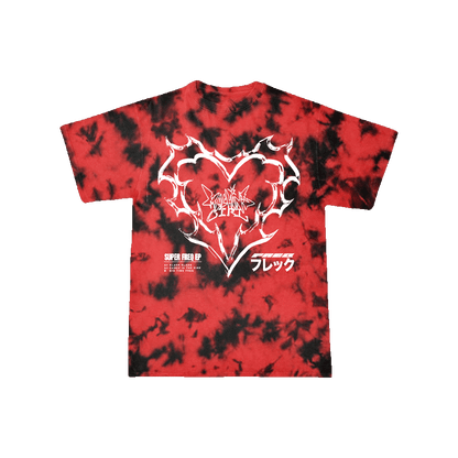 Super Freq Crystal Wash T-Shirt (Red)